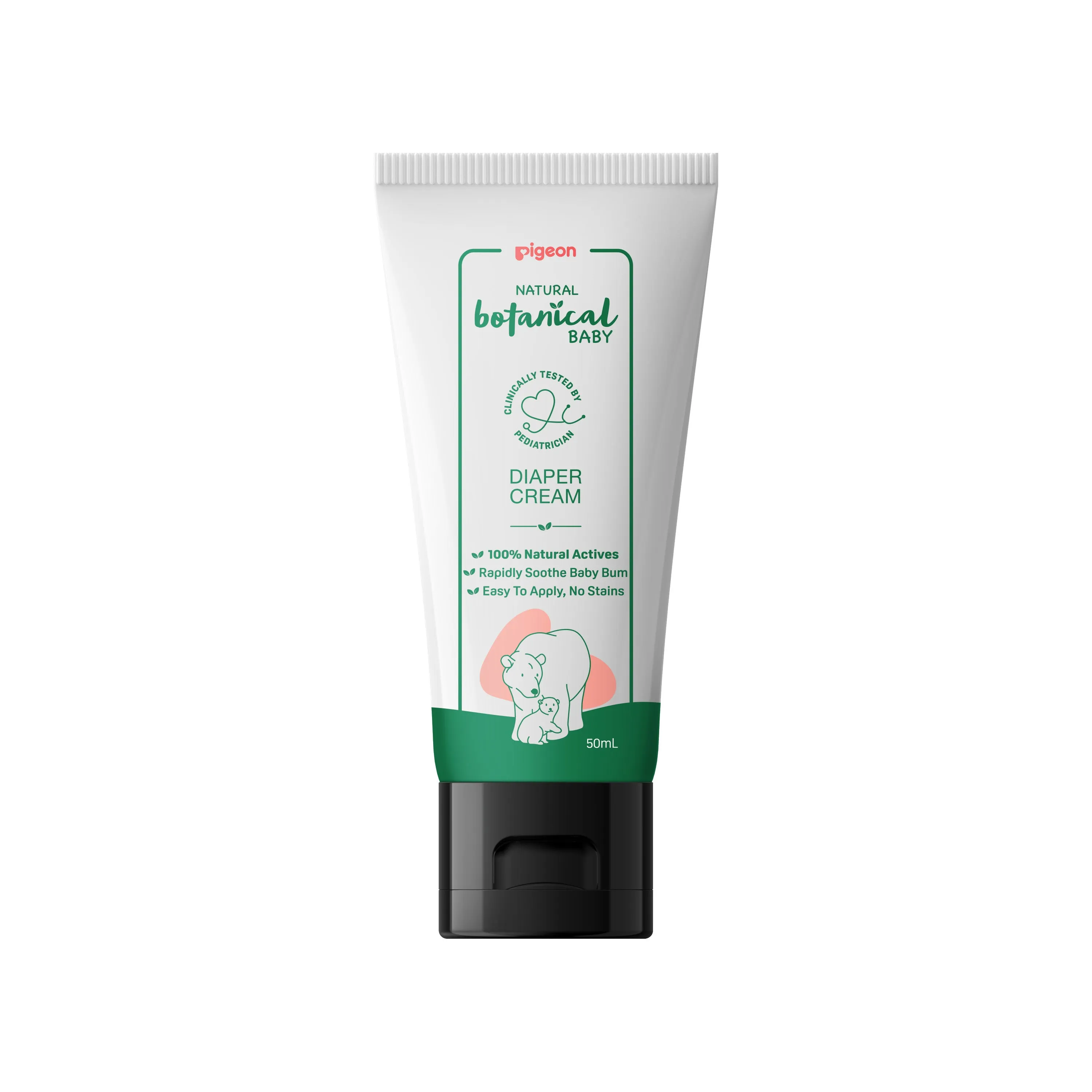 [2-Pack] Pigeon Natural Botanical Baby Diaper Cream 50ml