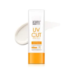 ACWELL UV Cut Waterproof Sun Cream 50g, SPF50  PA     [Made in Korea]