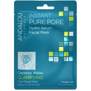 Andalou Naturals Instant Pure Pore Hydro Serum Facial Mask (18ml)