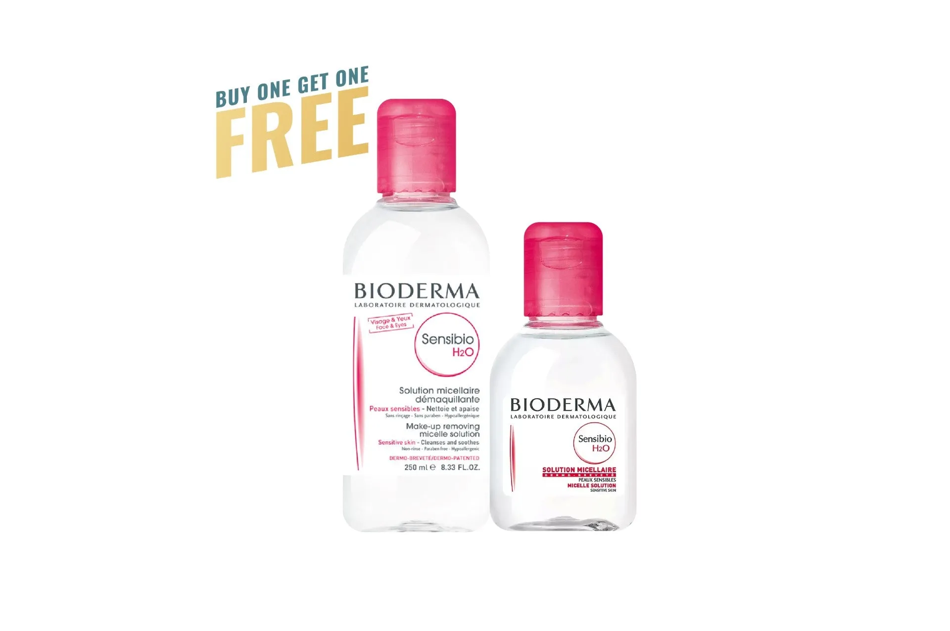 Bioderma Sensibio H20 250ml   100ml Offer