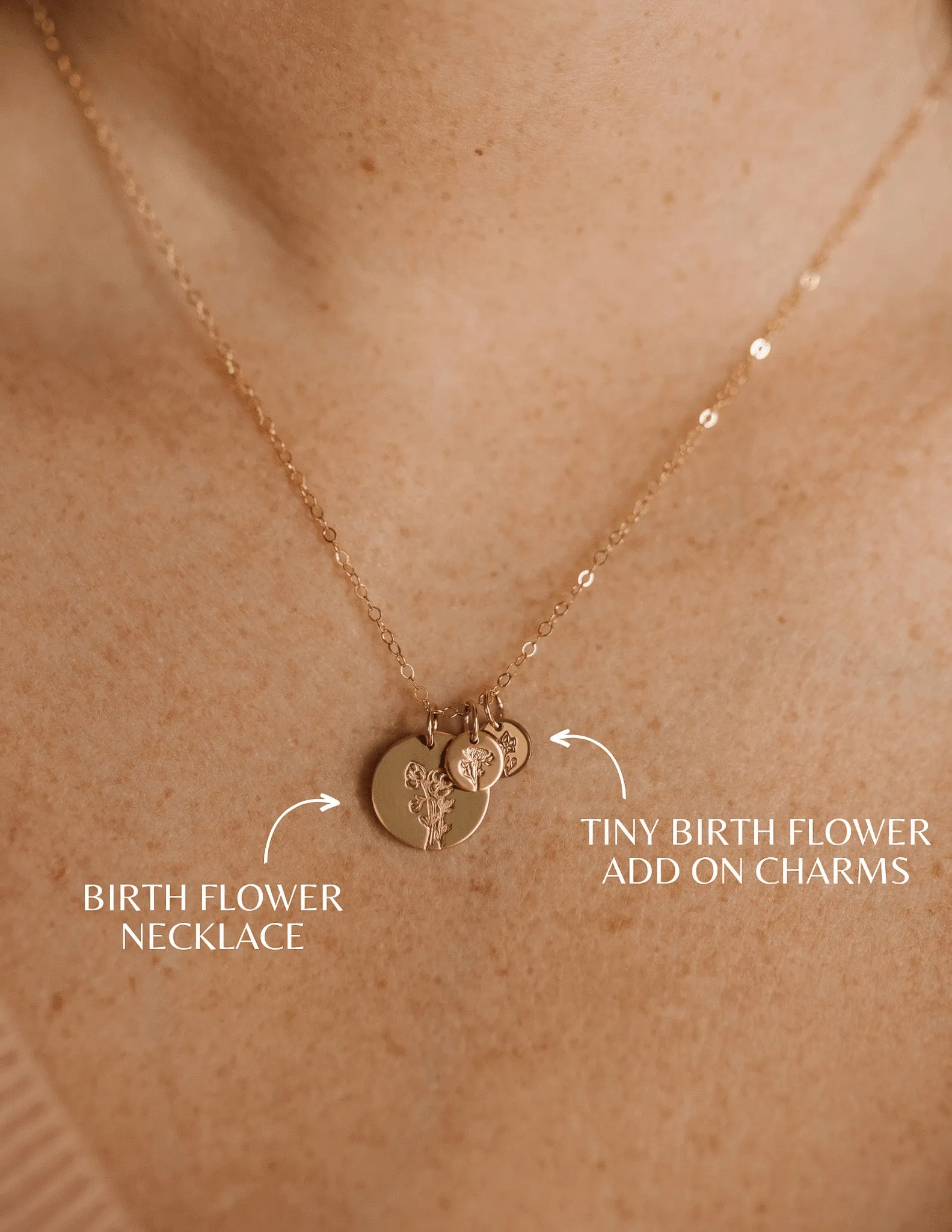 Birth Flower Necklace