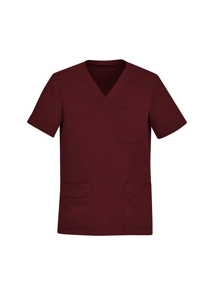 Biz Care Mens Avery V-Neck Scrub Top (CST945MS)