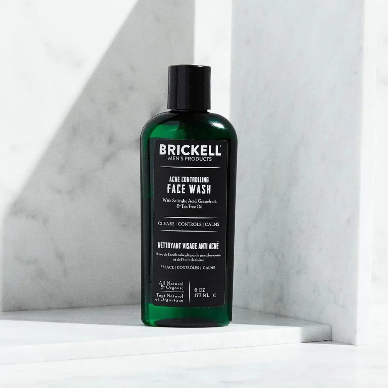 Brickell Acne Controlling Face Wash (177ml)