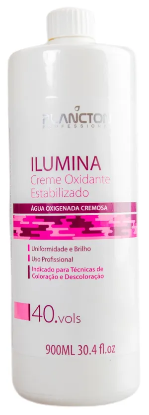 Creamy Hydrogen Peroxide Ilumina Discoloration OX 40 Vol - Plancton Professional