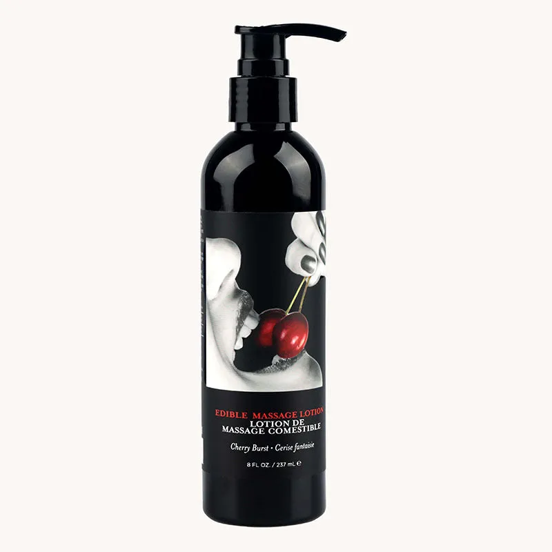 Edible Massage Lotion - Cherry 237ml