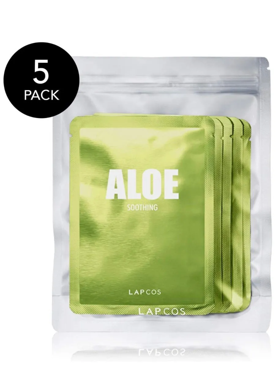 Facial aloe vera hydrate masks