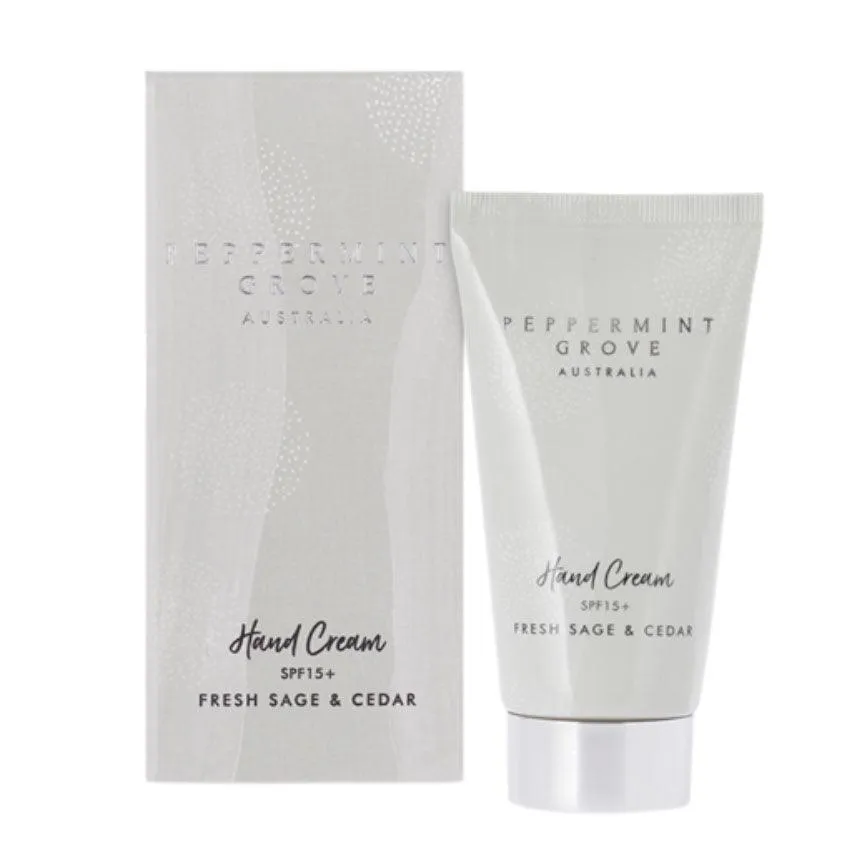 Fresh Sage   Cedar | Hand Cream Tube