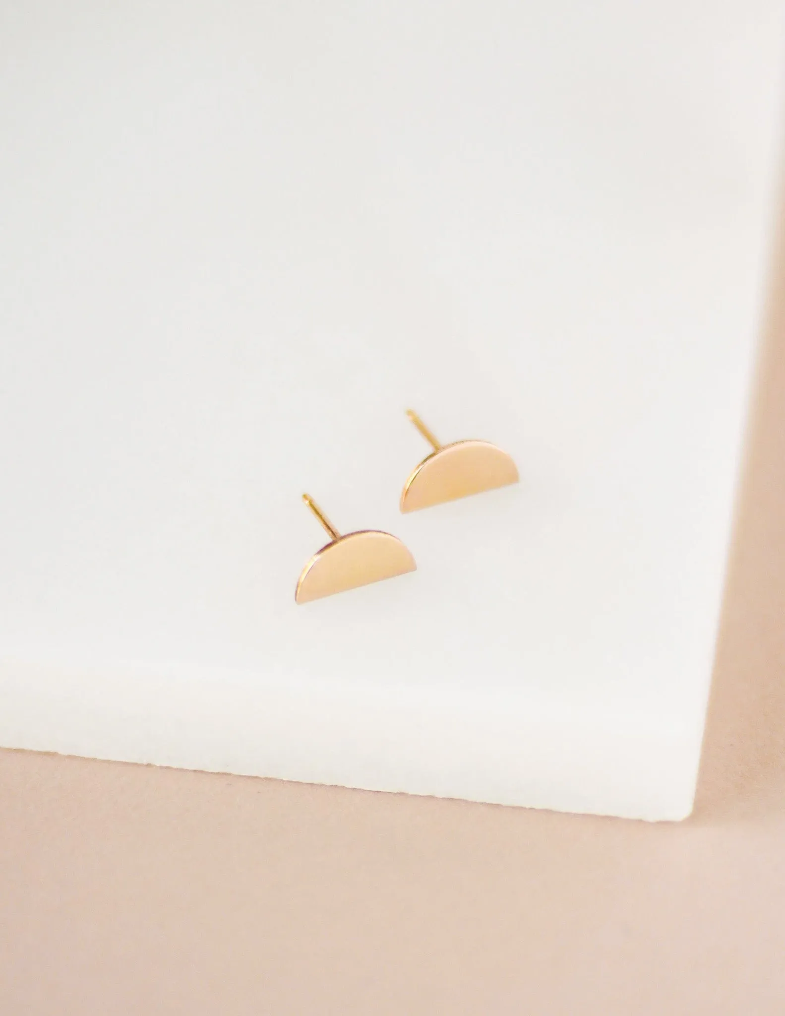 Half Moon Studs