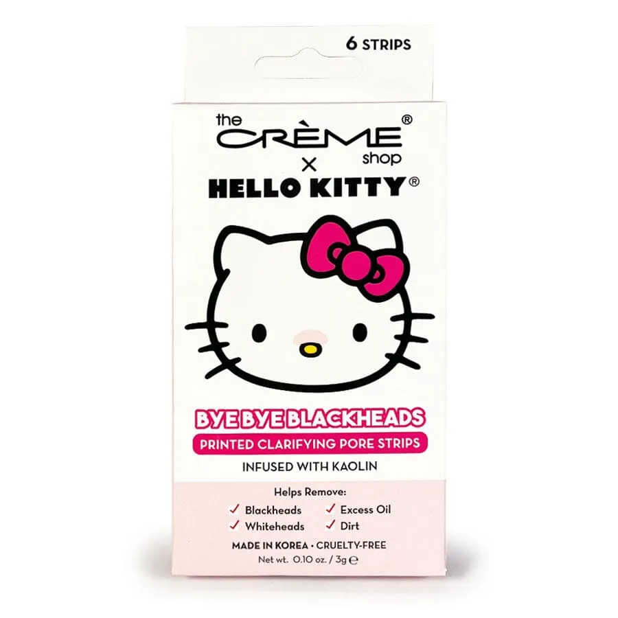 Hello Kitty Bye Bye Blackheads Nose Pore Set of 6 Strips (1 unit)