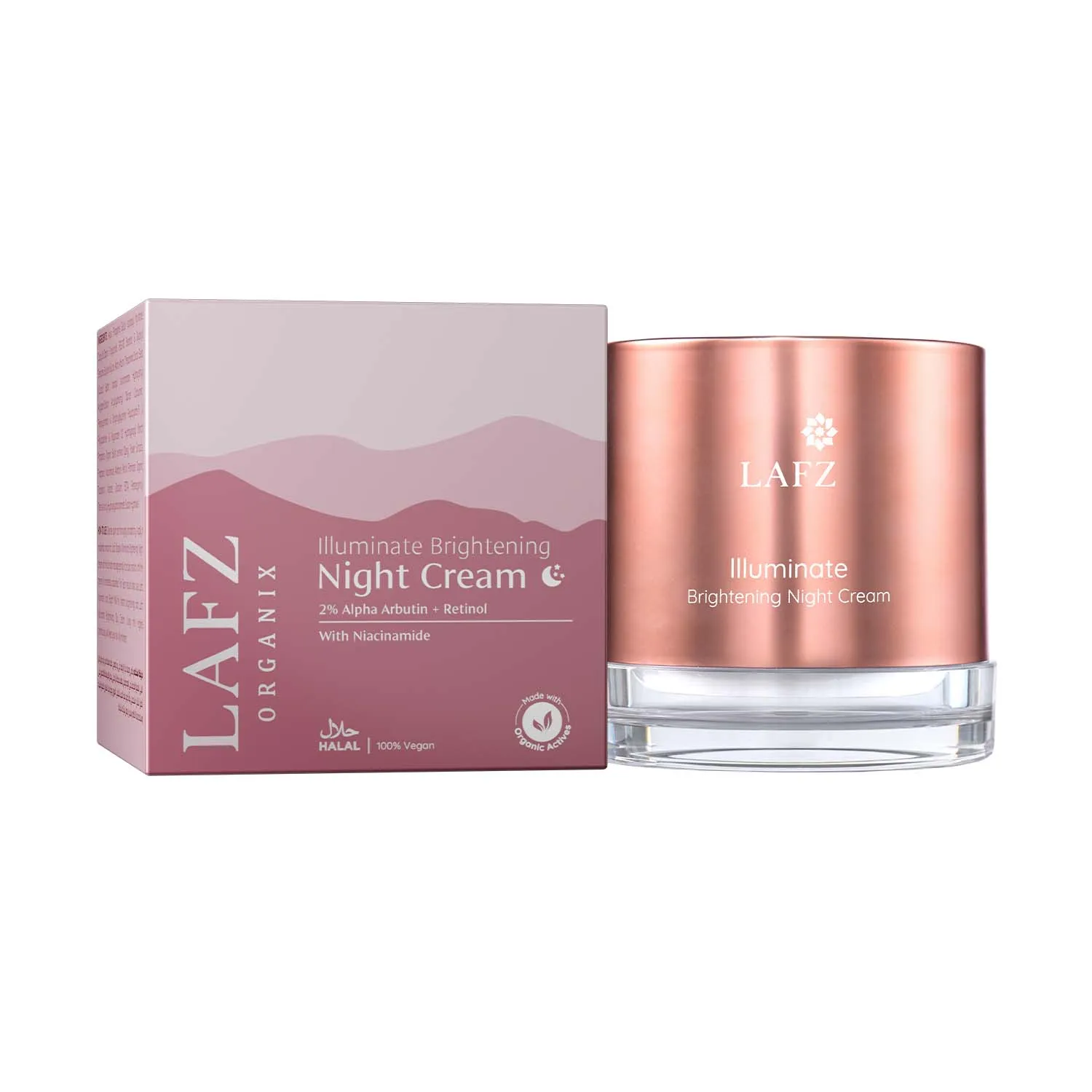 Lafz Organix Illuminate Brightening Night Cream