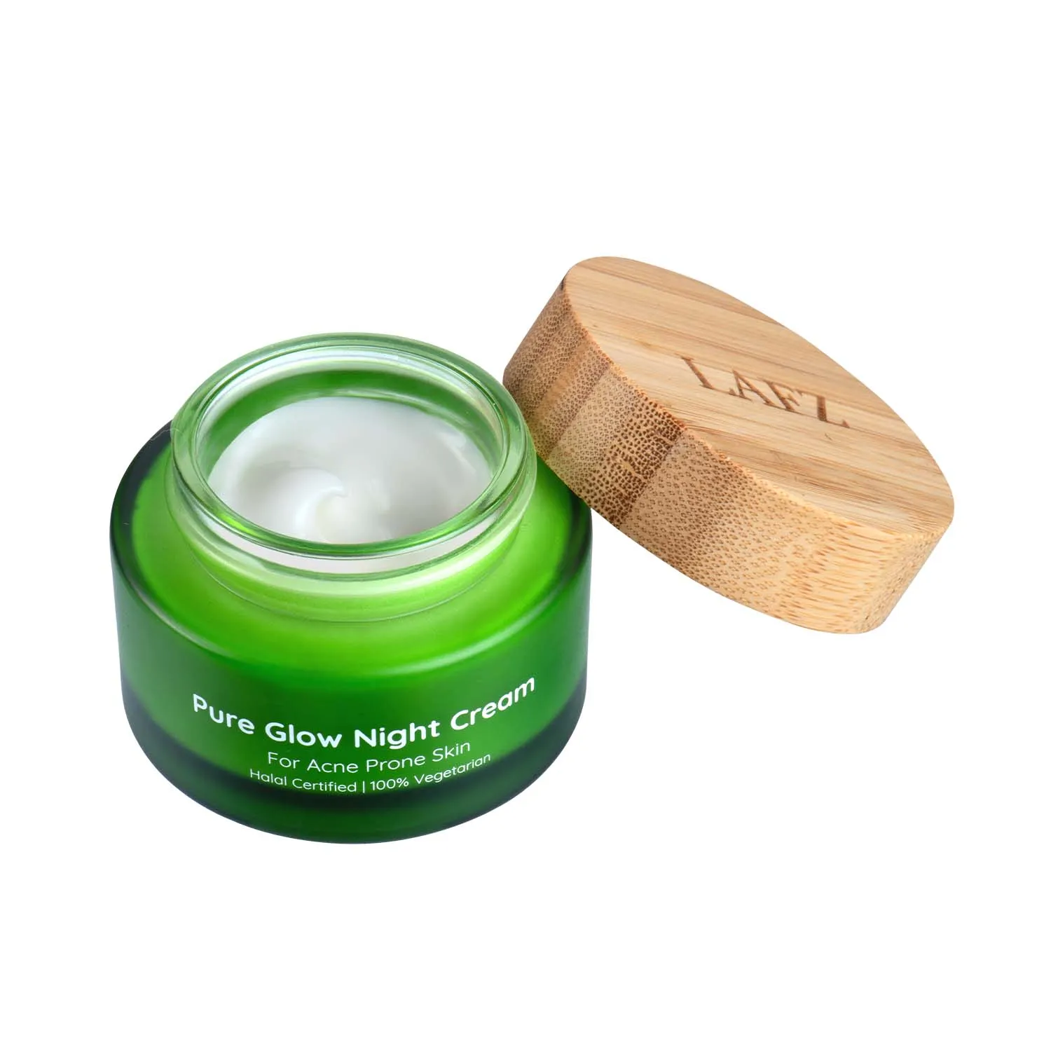 Lafz Organix Pure Glow Night Cream with Green Tea & Retinol