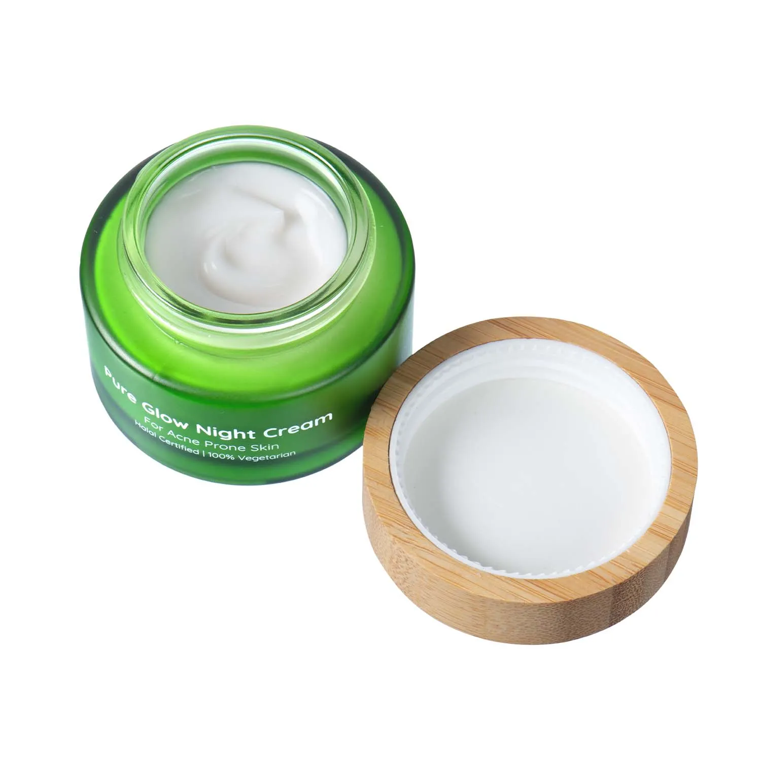 Lafz Organix Pure Glow Night Cream with Green Tea & Retinol