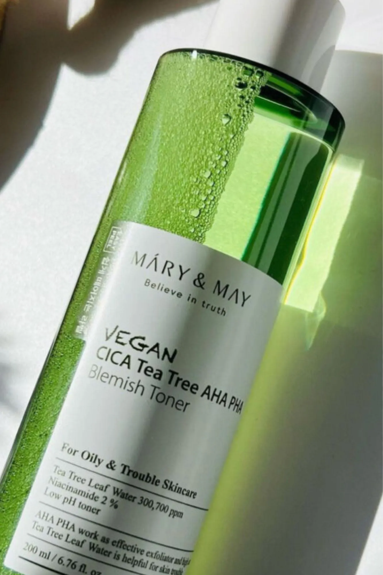 Mary & May - Cica Tea Tree AHA PHA Toner - 30ml / 200ml