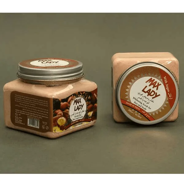 Max Lady Face & Body Scrub Argan - 300ml