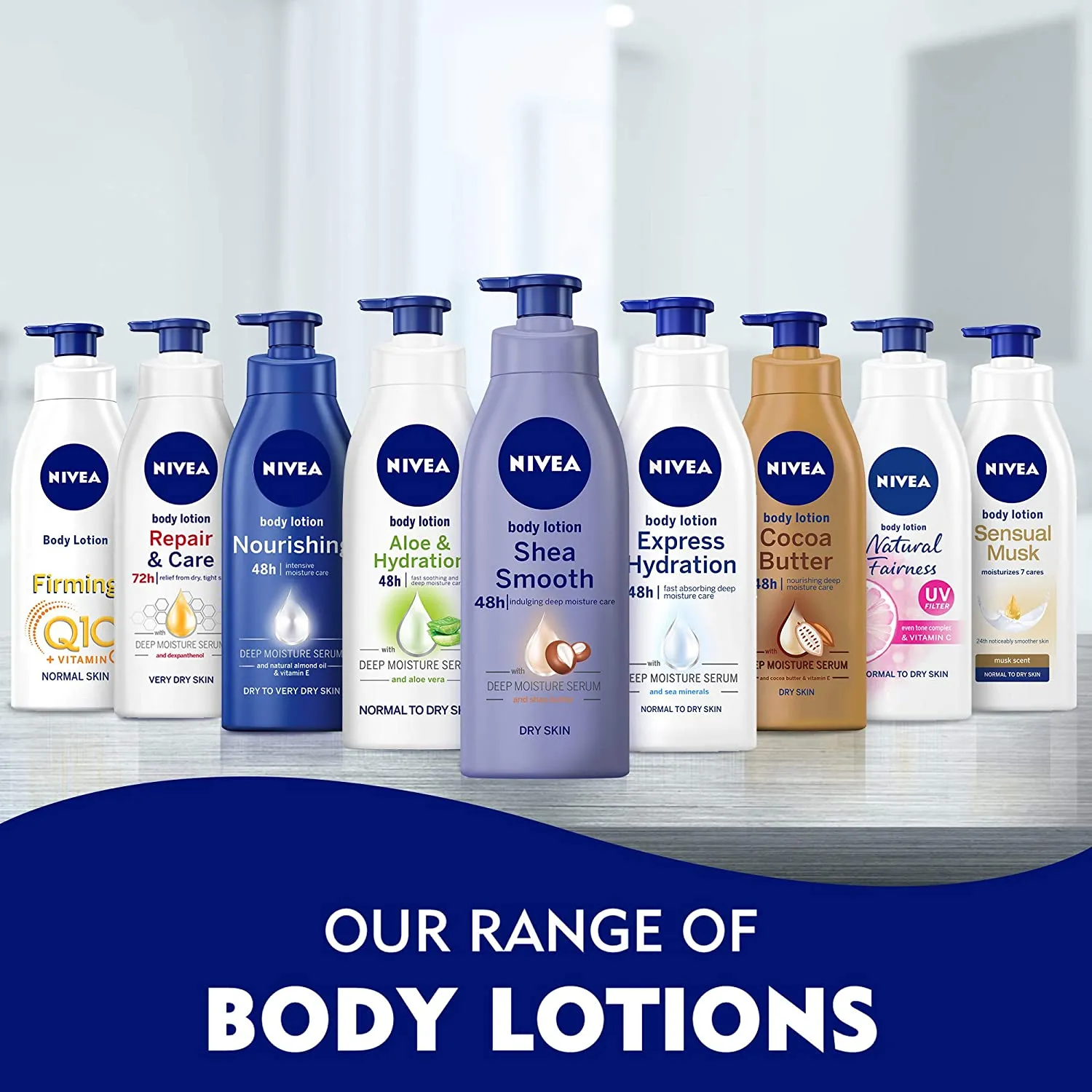 Nivea Nourishing Body Lotion For Dry Skin