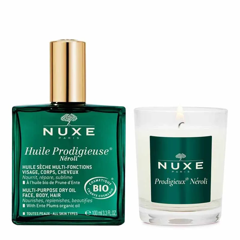 NUXE Huile Prodigieuse Neroli   FREE Neroli Candle