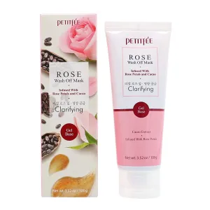 Petitfee Rose Gel Wash Off Mask: Clarifying