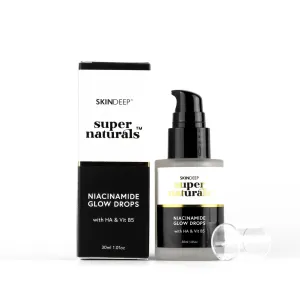 Skin Deep Niacinamide Glow Drops - With Ha & Vit B5