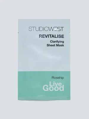 Studiowest Revitalise Clarifying Sheet Mask with Rosehip