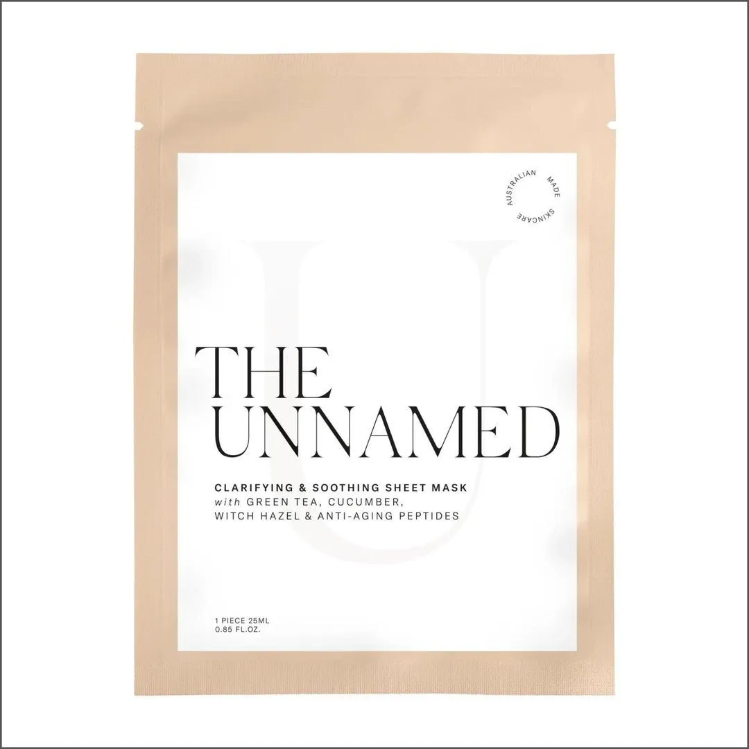 The Unnamed Clarifying & Soothing Sheet Mask 25ml