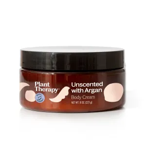 Unscented Body Cream with Argan